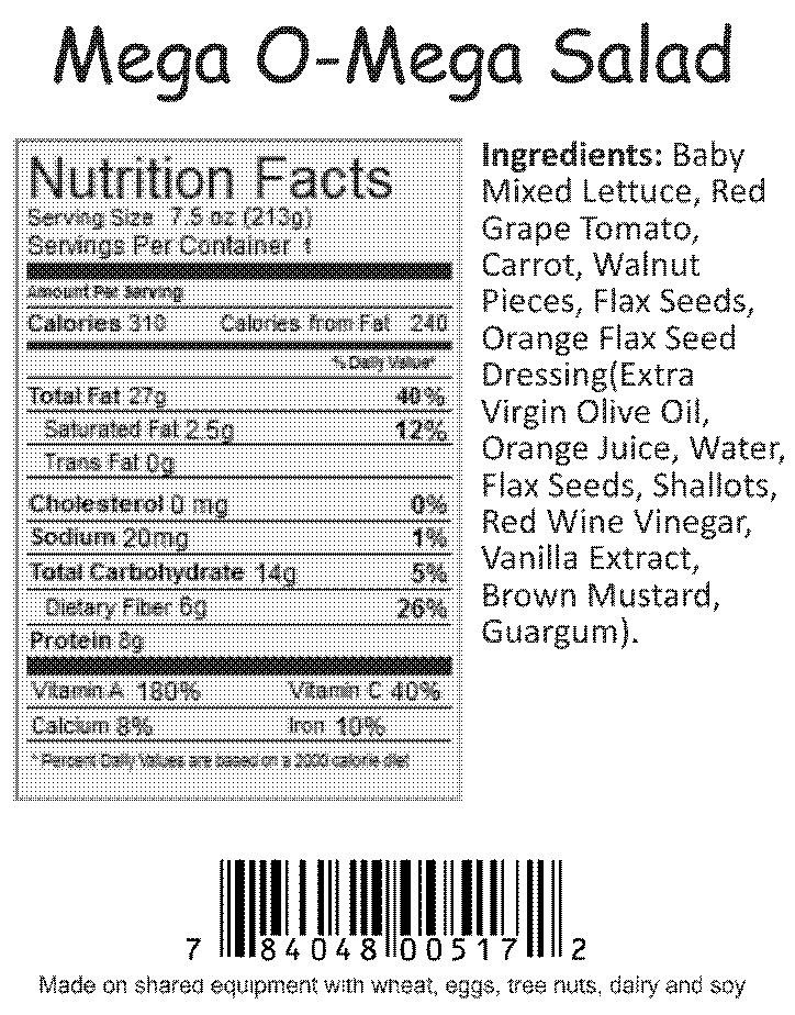 nutrition info