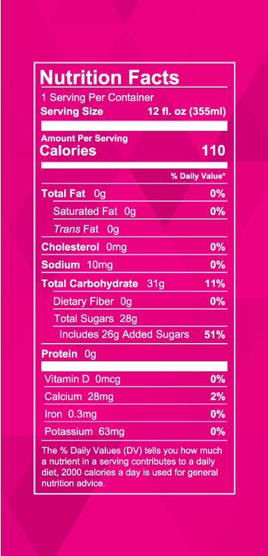 nutrition info